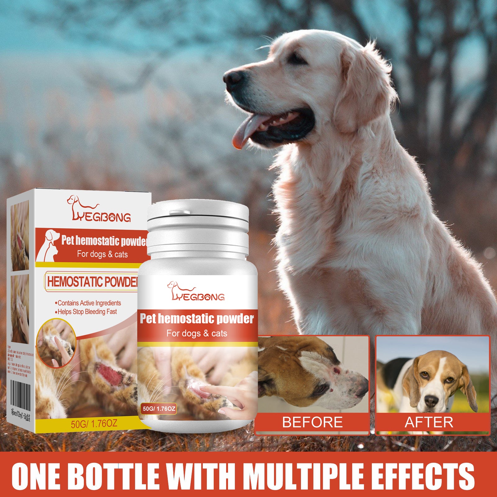 Pet Hemostatic Powder