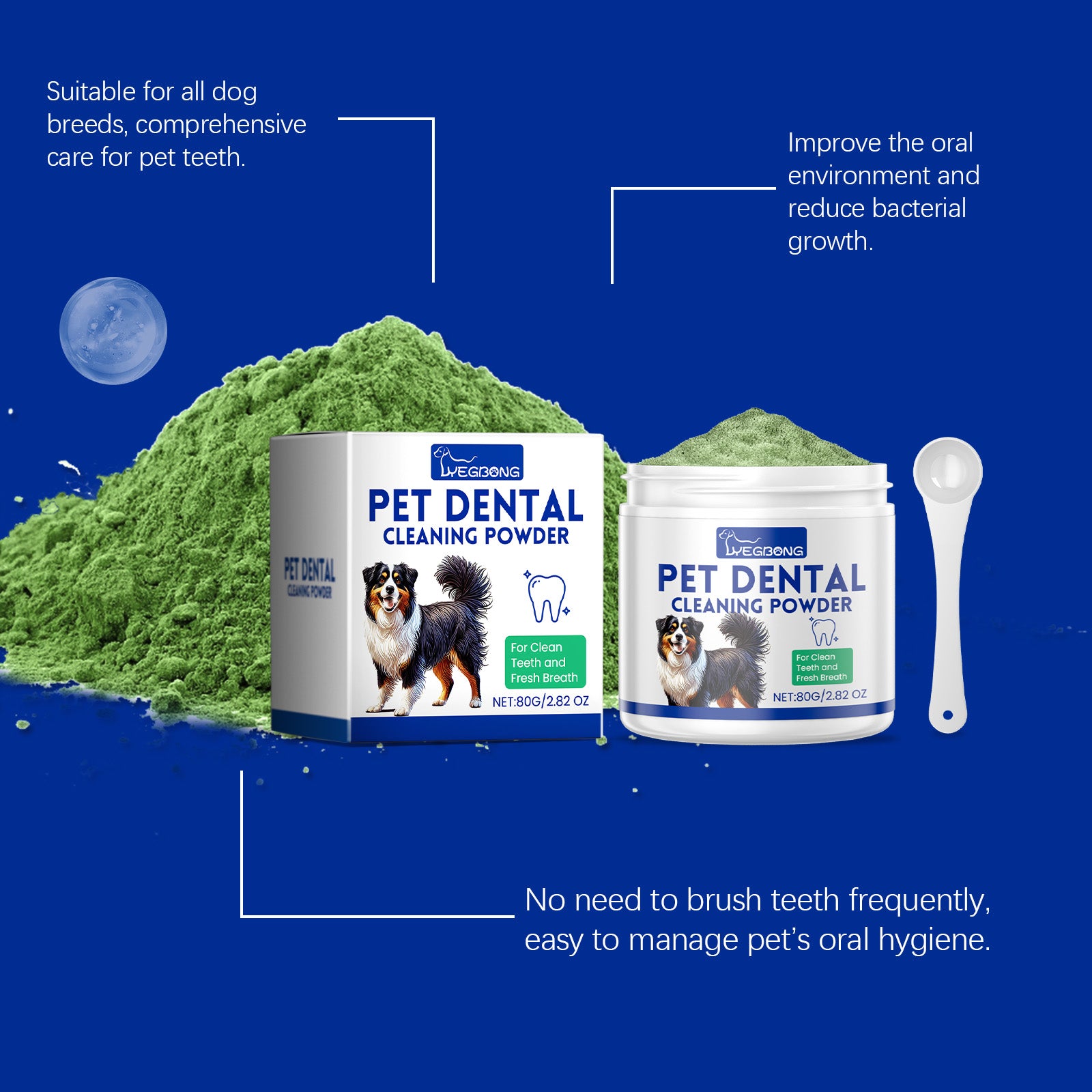 Pet Dental Cleaning Powder