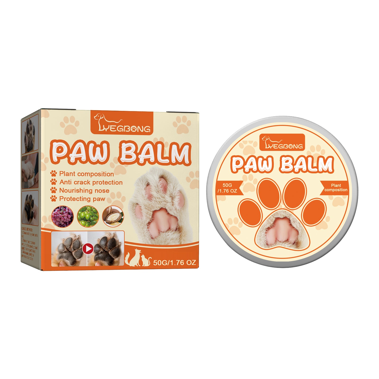 Pet Moisturizing Nail Cream